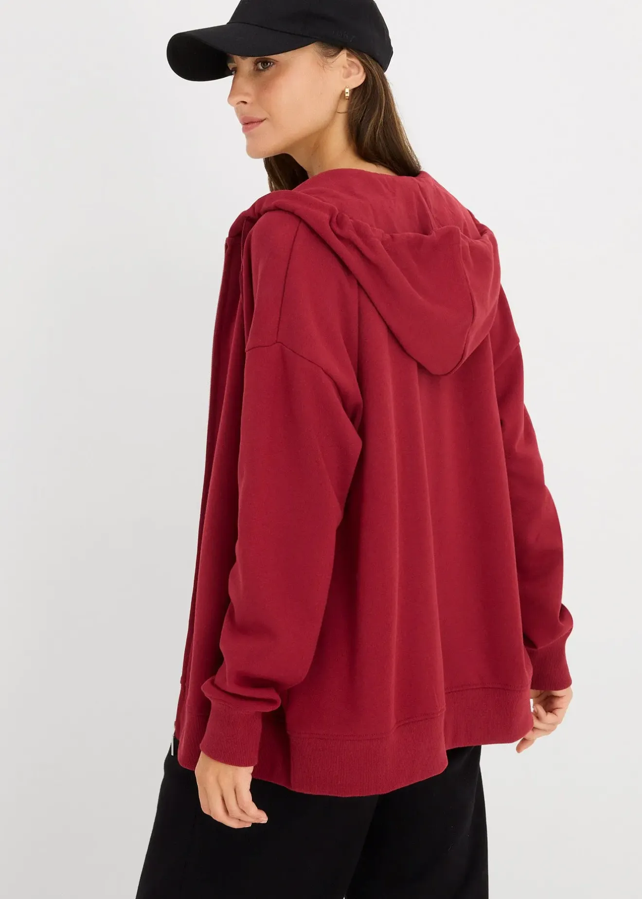 Femme bonprix Basiques|Sweats|Sweat zippé long