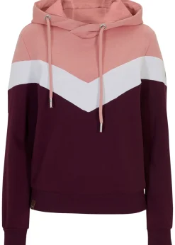 bonprix Sweat-shirt à capuche et grand col|Femme Sweats