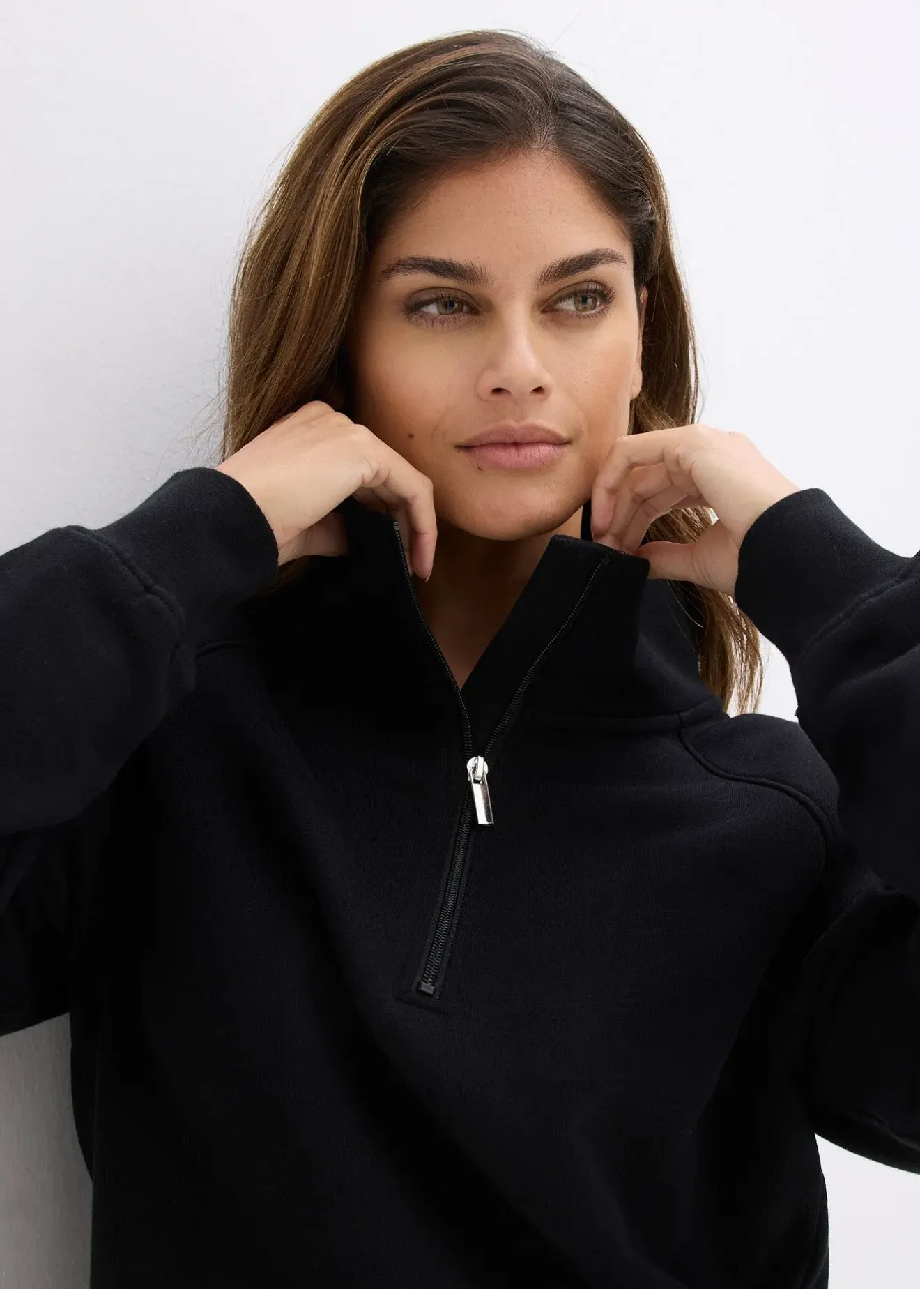 Femme bonprix Basiques|Sweats|Sweat-shirt 100% coton