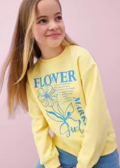 Enfant bonprix Vêtements Enfant|Filles 9-16 Ans·Pulls & Sweats|Sweat-shirt 100% coton