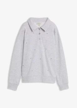 Femme bonprix Sweats|Sweat-shirt à rivets