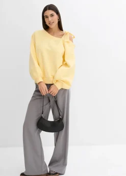 Femme bonprix Sweats|Sweat-shirt ample, asymétrique