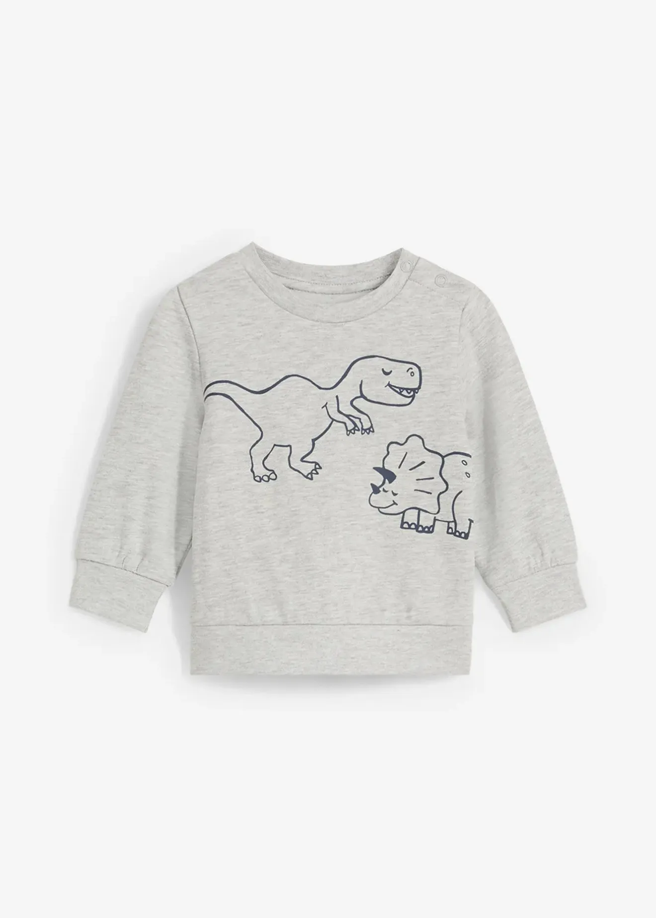 Enfant bonprix Vêtements Enfant|T-Shirts & Pulls|Sweat-shirt bébé en coton doux, imprimé dinosaure