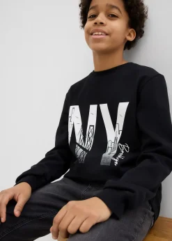 Enfant bonprix Vêtements Enfant|Garçons 9-16 Ans·Pulls & Sweats|Sweat-shirt doux en coton mélangé