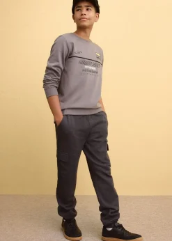 Enfant bonprix Vêtements Enfant|Garçons 9-16 Ans·Pulls & Sweats|Sweat-shirt doux en coton mélangé