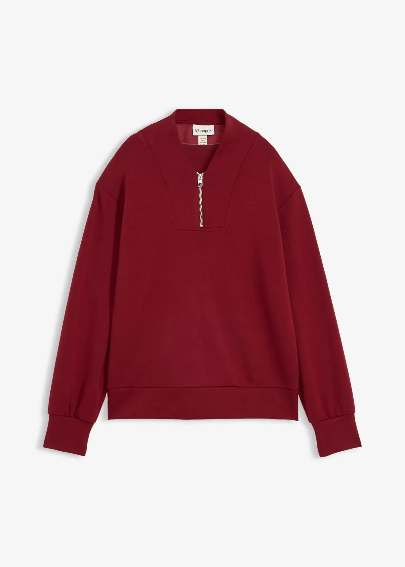 bonprix Sweat-shirt doux en matière néoprène|Femme Sweats