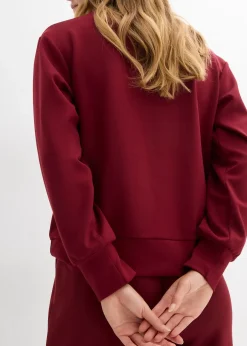 bonprix Sweat-shirt doux en matière néoprène|Femme Sweats