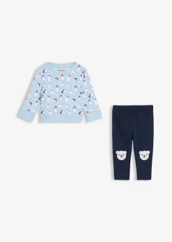 Enfant bonprix Vêtements Enfant|Pantalons & Leggings|Sweat-shirt et legging bébé 100% coton (ens. 2 pces)
