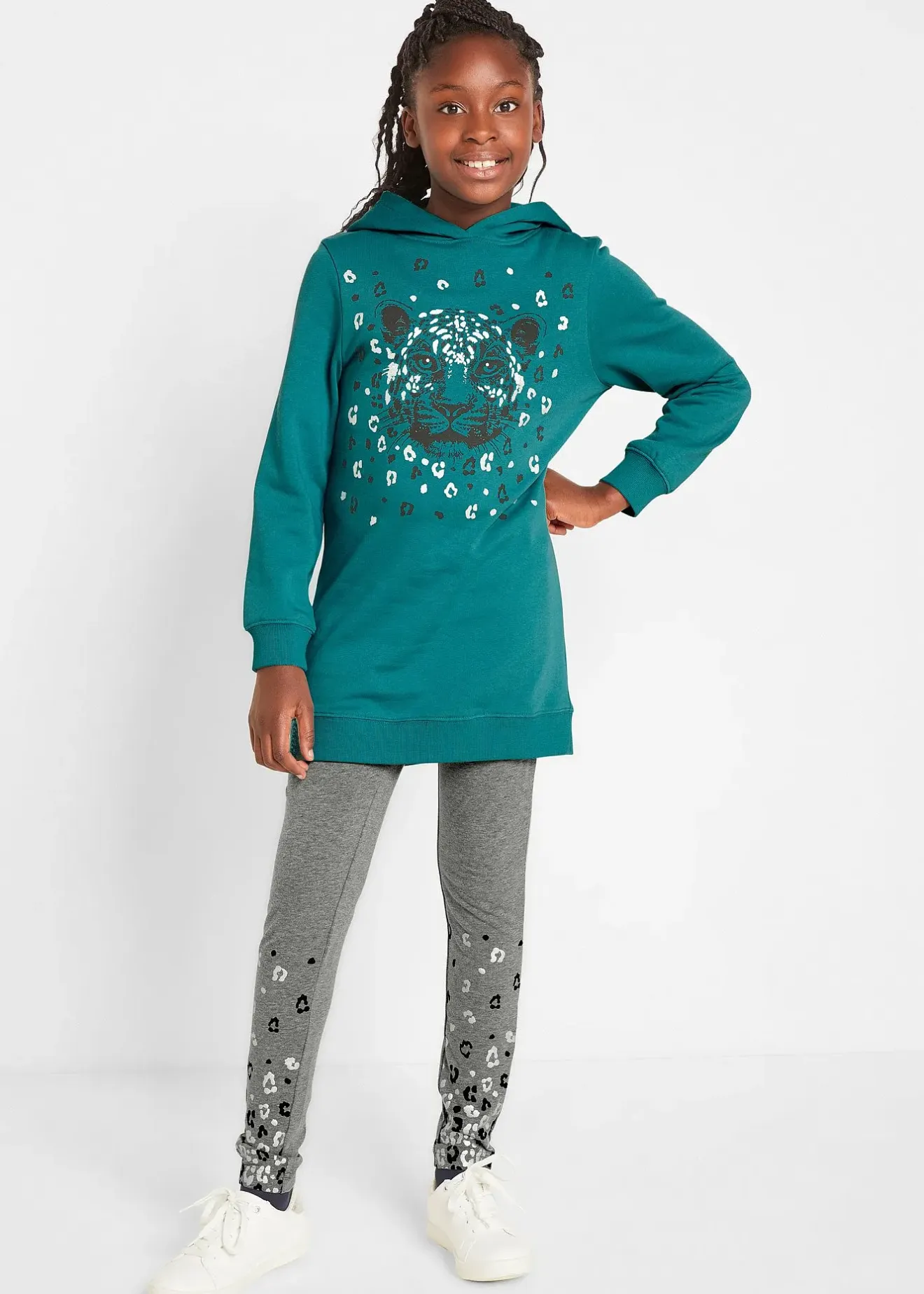 bonprix Sweat-shirt et legging (ens. 2 pces)|Enfant Vêtements Enfant|Filles 9-16 Ans·Pulls & Sweats