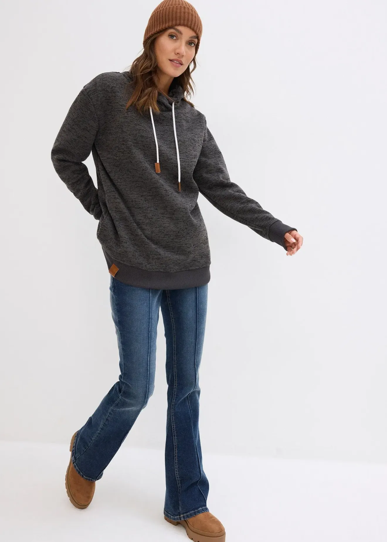 Femme bonprix Sweats|Sweat-shirt long