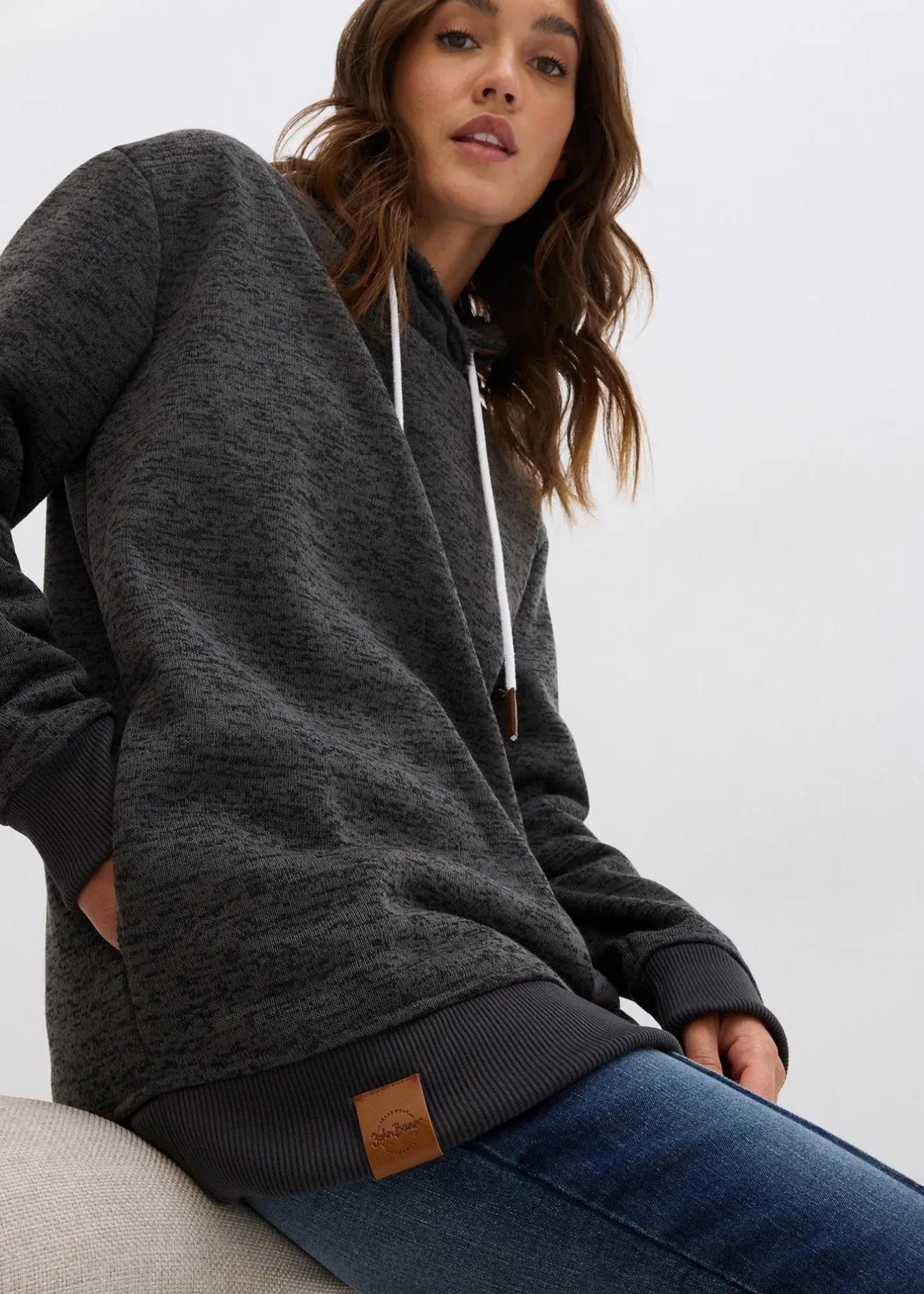 Femme bonprix Sweats|Sweat-shirt long