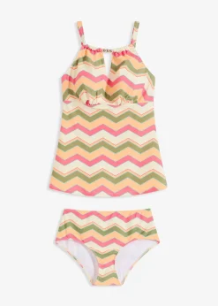 Femme bonprix Tankinis|Tankini à découpe (ens. 2 pces)