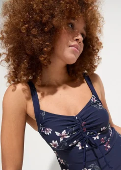Femme bonprix Tankinis|Tankini à fronces (ens. 2 pces)