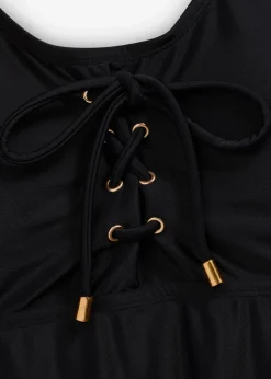 Femme bonprix Tankinis|Tankini avec laçage (ens. 2 pces)