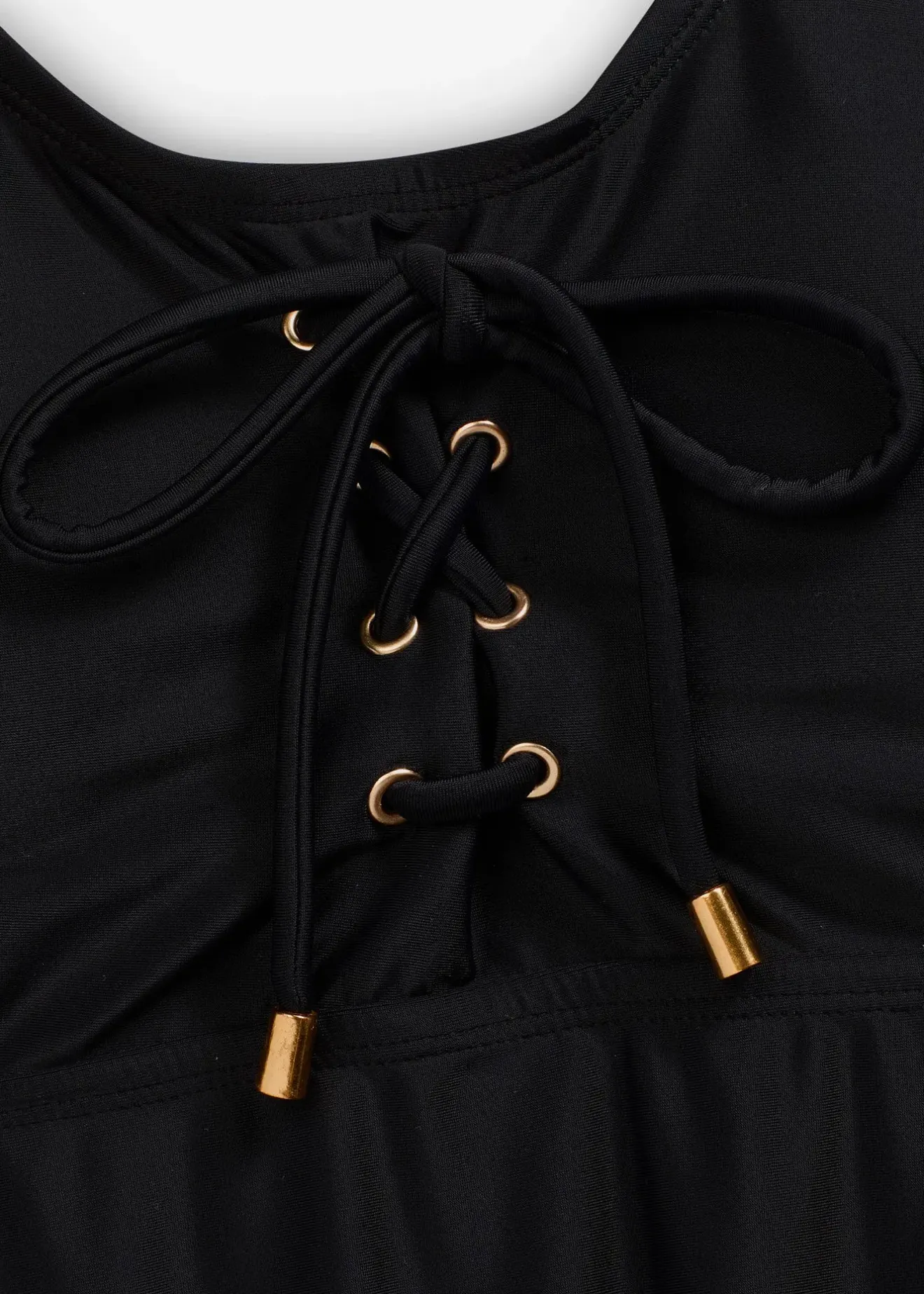 Femme bonprix Tankinis|Tankini avec laçage (ens. 2 pces)