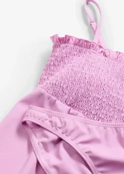 Femme bonprix Tankinis|Tankini bandeau smocké (ens. 2 pces)