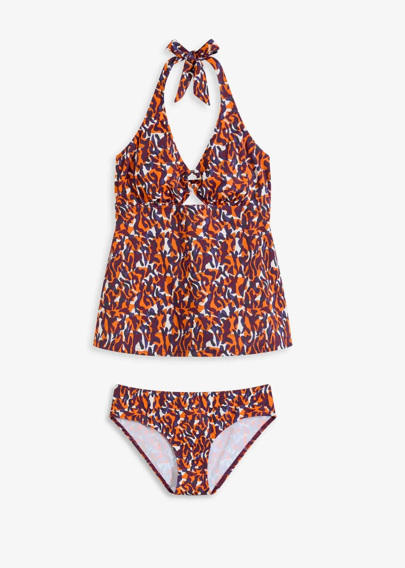 Femme bonprix Tankinis|Tankini dos nu (ens. 2 pces) détail anneau