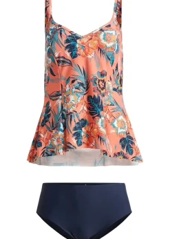 Femme bonprix Tankinis|Tankini (ens. 2 pces) à décolleté en V