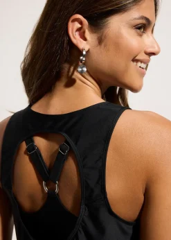 Femme bonprix Tankinis|Tankini (ens. 3 pces) avec haut de maillot bandeau