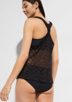 bonprix Tankini (ens. 2 pces) en dentelle|Femme Tankinis