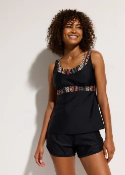 bonprix Tankini long avec shorty (ens. 2 pces)|Femme Tankinis