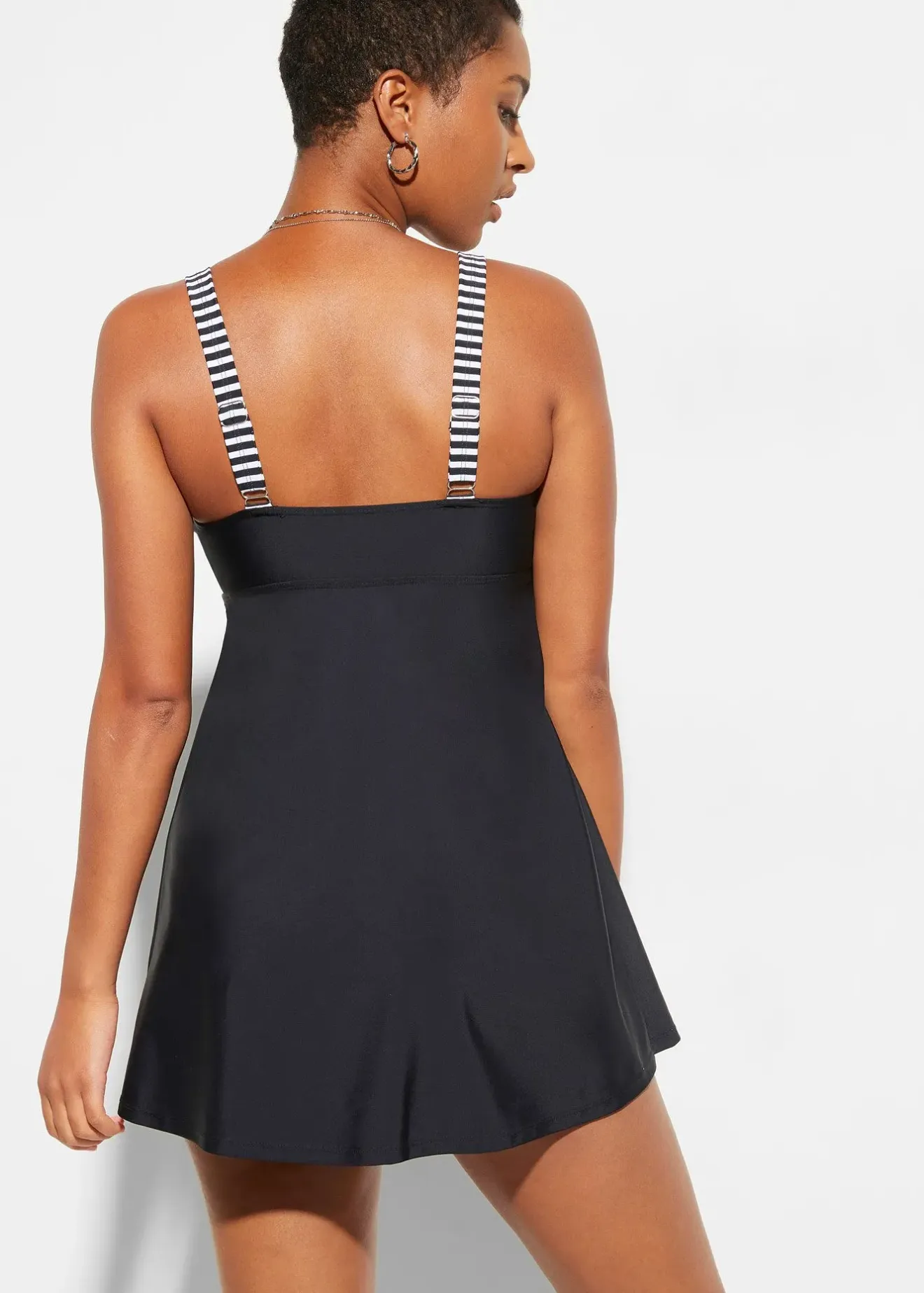 Femme bonprix Maillots De Bain Couvrants|Tankinis|Tankini long avec shorty taille haute (ens. 2 pces)