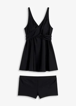 bonprix Tankini long (ens. 2 pces) à encolure V|Femme Tankinis