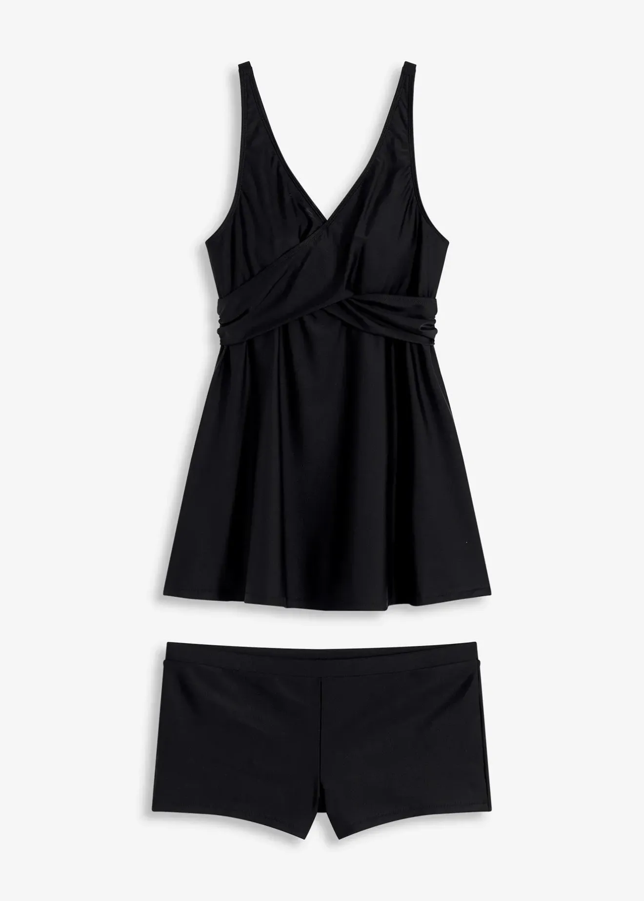 bonprix Tankini long (ens. 2 pces) à encolure V|Femme Tankinis