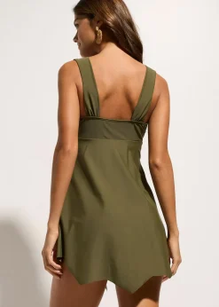 Femme bonprix Tankinis|Tankini long (ens. 2 pces) à larges bretelles