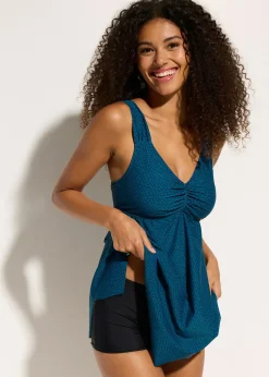 bonprix Tankini long (ens. 2 pces) avec base en zigzag|Femme Tankinis