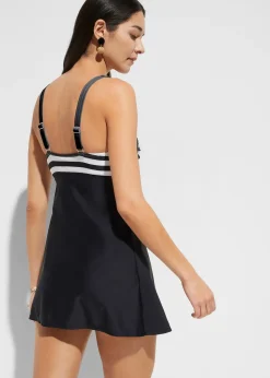 bonprix Tankini long (ens. 2 pces) avec bas de maillot taille haute|Femme Maillots De Bain Couvrants|Tankinis