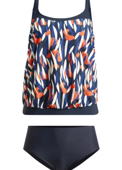 Femme bonprix Tankinis|Tankini oversize (ens. 2 pces.) en polyamide recyclé