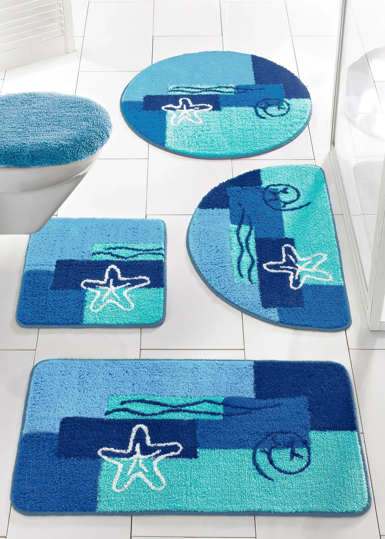 bonprix Tapis de bain motifs marins| Salle De Bain·Tapis De Bain|Tapis De Bain