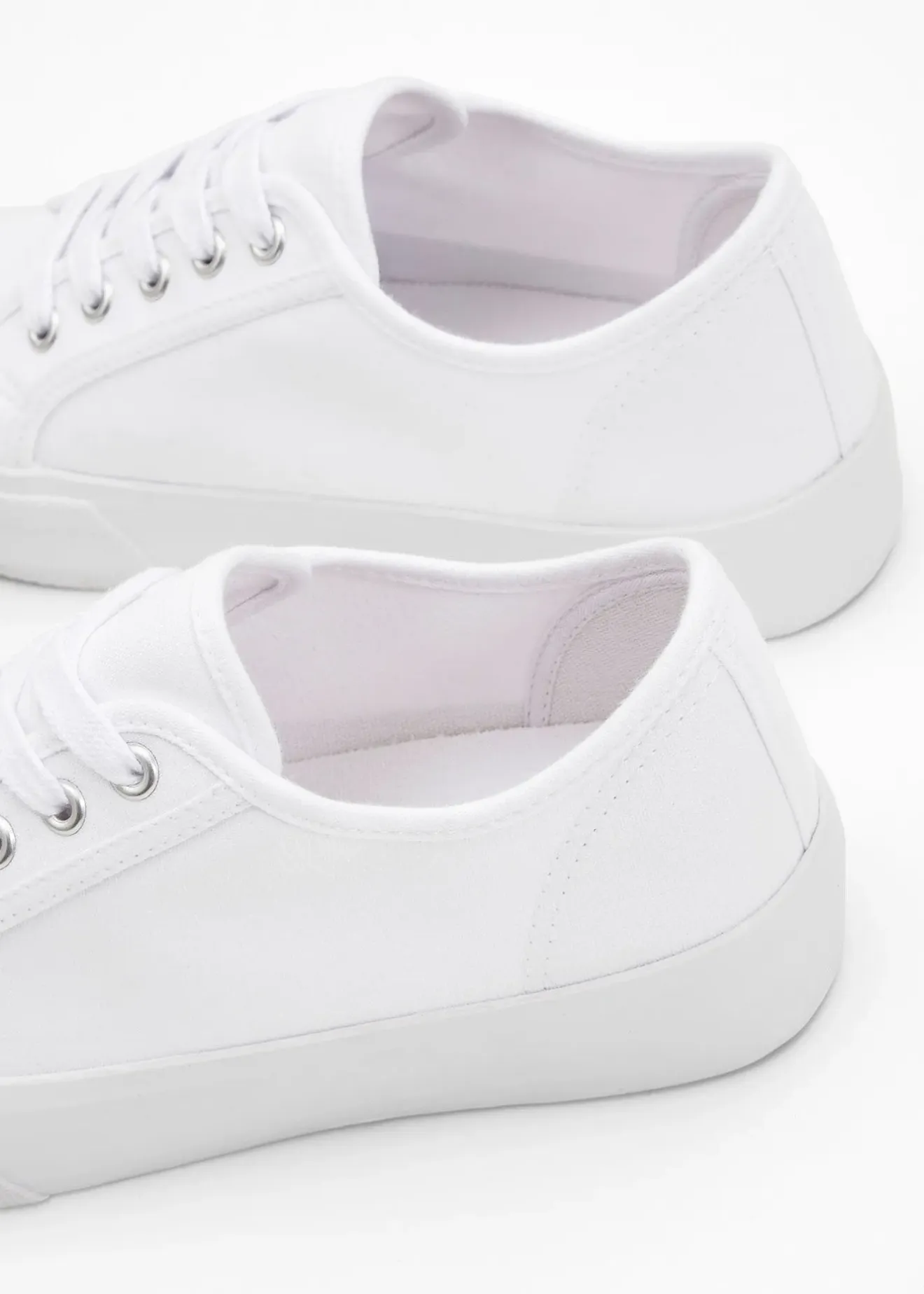 Femme bonprix Sneakers|Tennis en toile à plateforme