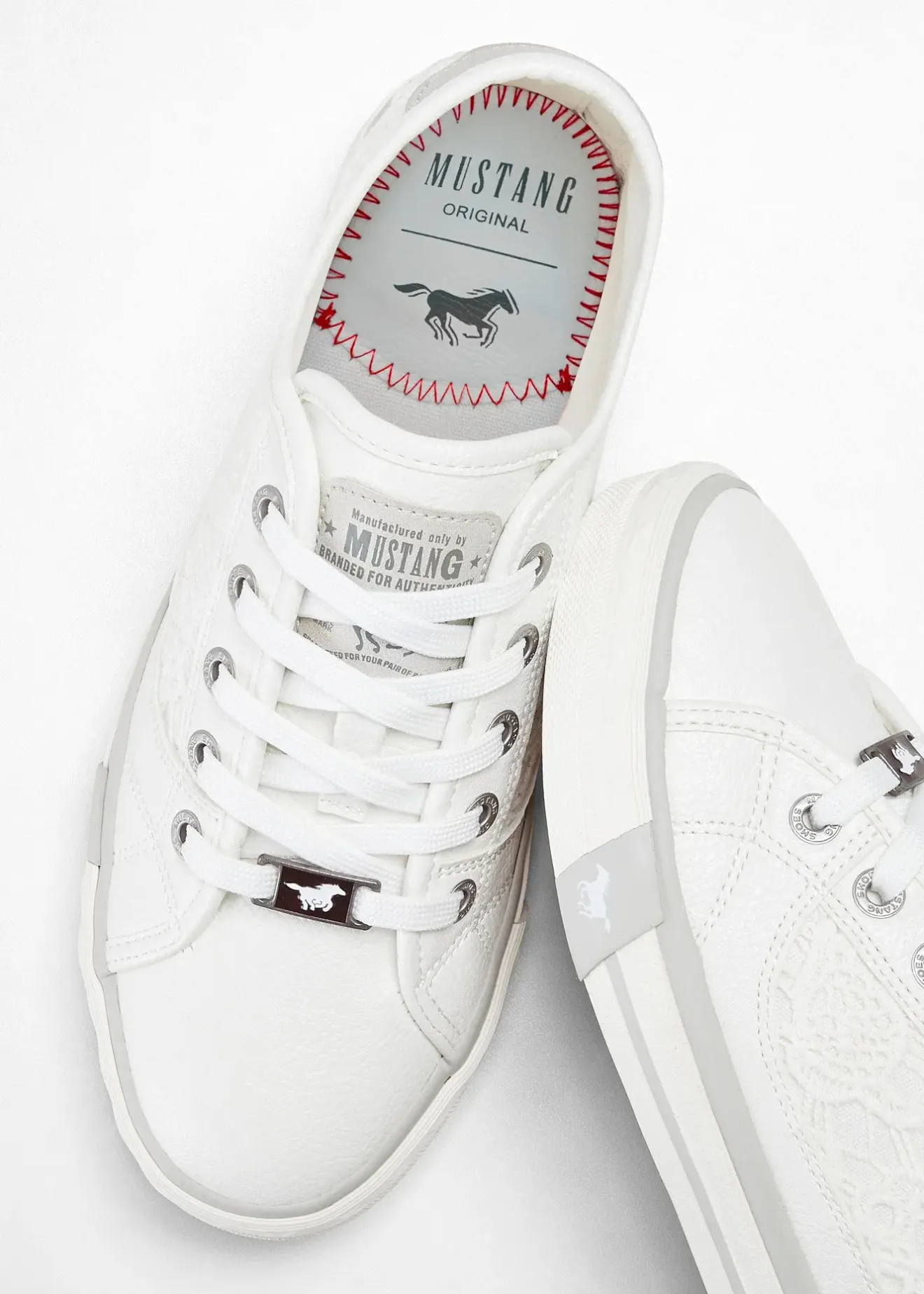 Femme Mustang Marques|Sneakers|Tennis avec dentelle