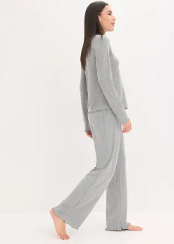 Femme bonprix Homewear|Lingerie Nuit|Tenue d’intérieur en jersey pointelle