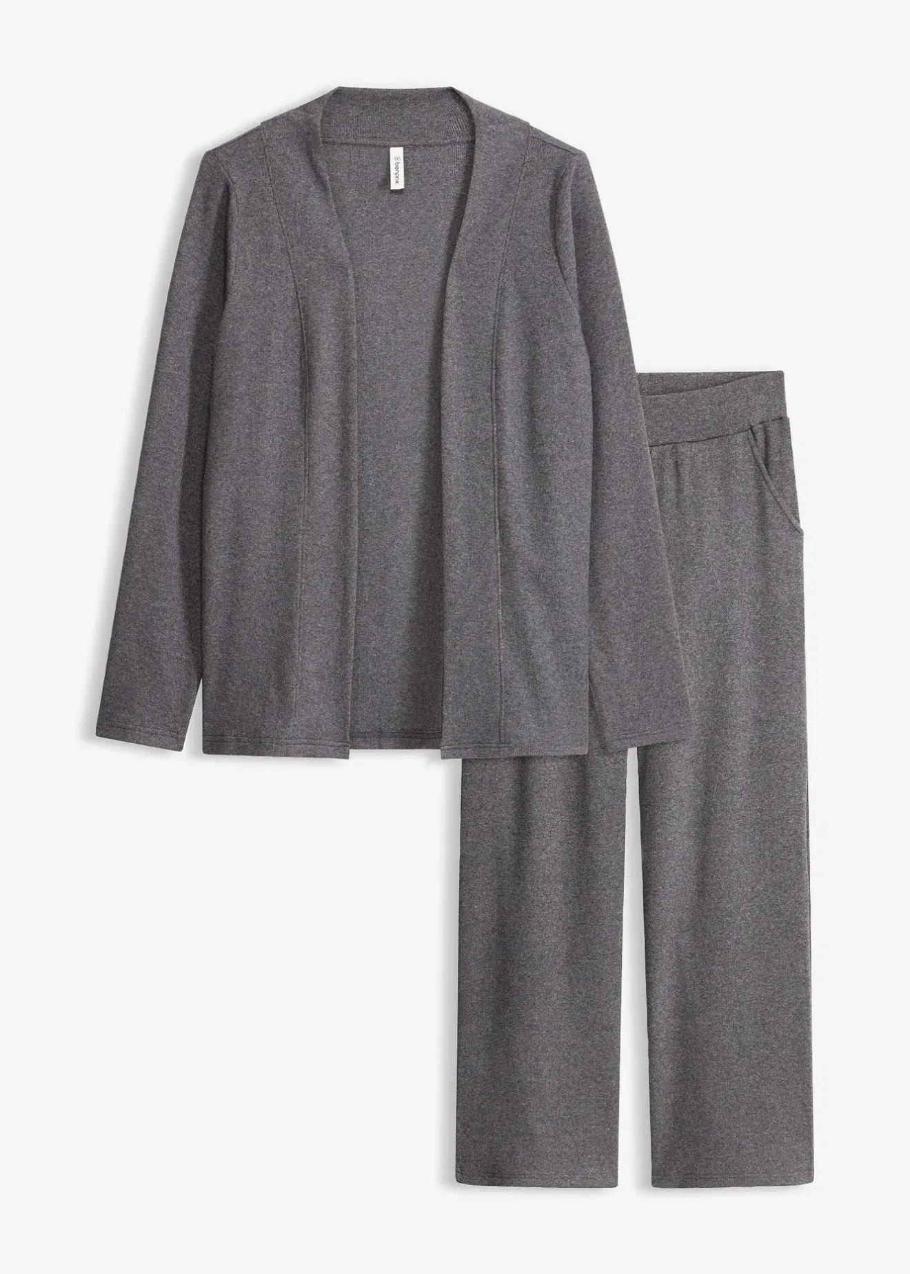 Femme bonprix Homewear|Lingerie Nuit|Tenue d’intérieur en matière côtelée