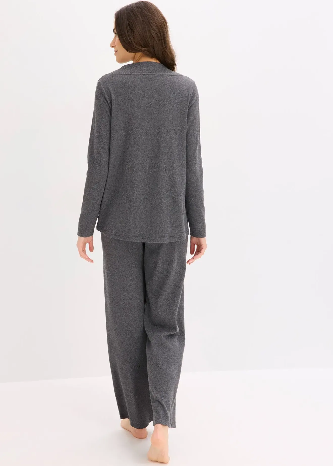 Femme bonprix Homewear|Lingerie Nuit|Tenue d’intérieur en matière côtelée