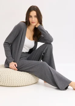 Femme bonprix Homewear|Lingerie Nuit|Tenue d’intérieur en matière côtelée