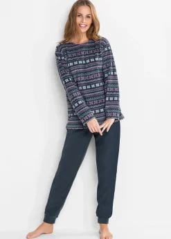 bonprix Tenue d'intérieur en polaire|Femme Lingerie Nuit