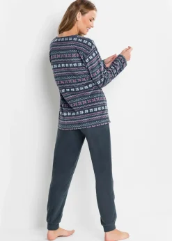 bonprix Tenue d'intérieur en polaire|Femme Lingerie Nuit