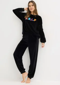 Femme bonprix Homewear|Lingerie Nuit|Tenue d’intérieur en velours