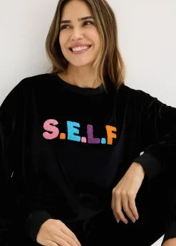 Femme bonprix Homewear|Lingerie Nuit|Tenue d’intérieur en velours