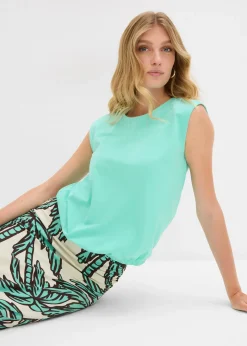 Femme bonprix T-Shirts & Tops|Top à base élastiquée