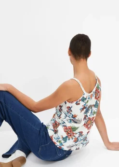 bonprix Top à bretelles spaghetti|Femme T-Shirts & Tops