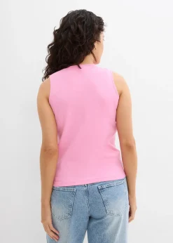 bonprix Top 100% coton|Femme Tricots De Peau|Basiques