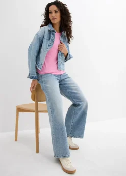 bonprix Top 100% coton|Femme Tricots De Peau|Basiques