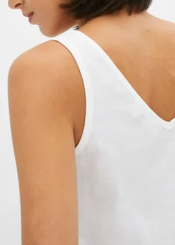 Femme bonprix Basiques|T-Shirts & Tops|Top 100% coton