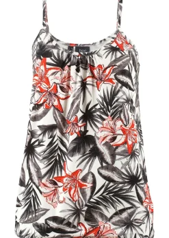 bonprix Top à fines bretelles en viscose extensible douce|Femme T-Shirts & Tops