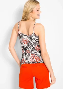 bonprix Top à fines bretelles en viscose extensible douce|Femme T-Shirts & Tops